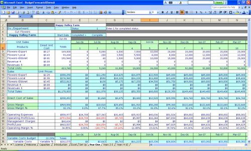 Excel Accounting Templates For Small Businesses