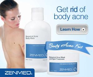  get rid of body acne