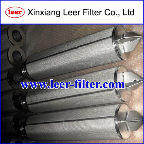 Code 7 Multilayer Sintered Metal Filter Cartridge by Leer Filter
