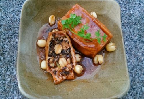 học nấu ăn chay với đậu hũ hạt sen