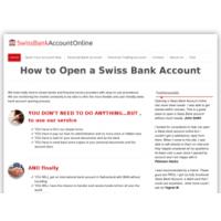 Swiss Bank Account Online