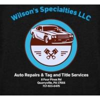 Wilsons Specialties LLC