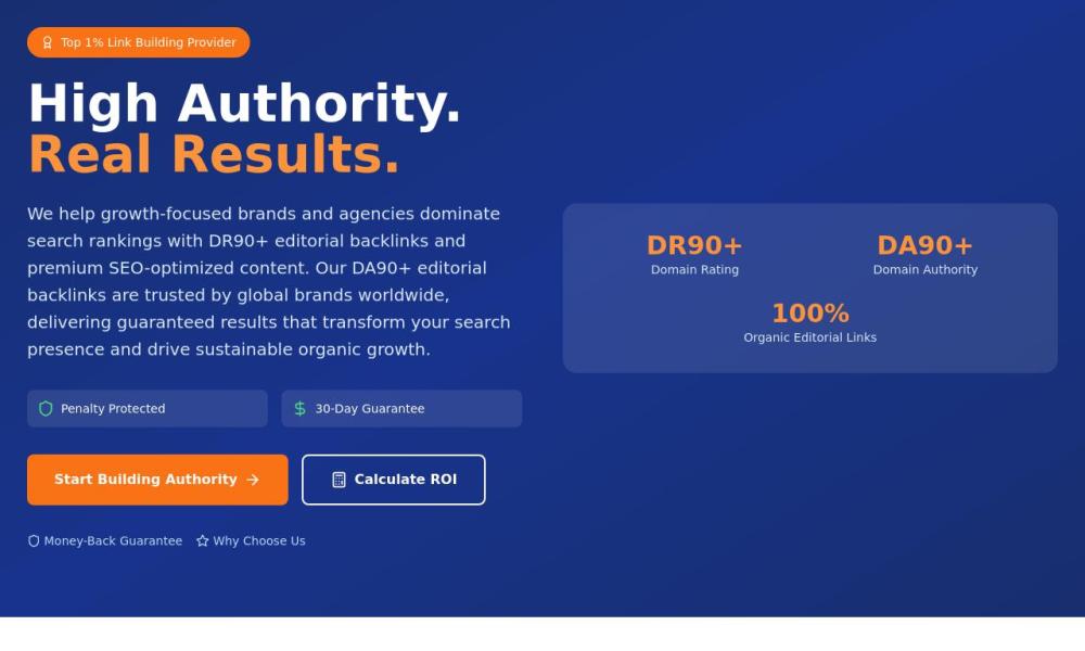 I will provide you with 1 DR90 editorial backlink