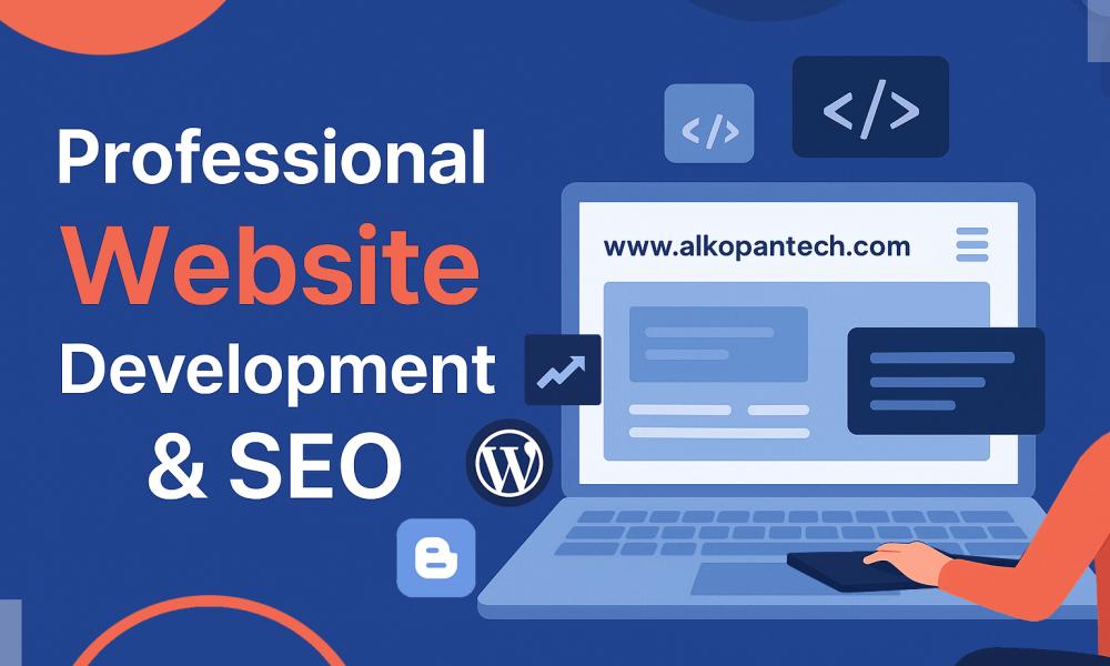 Professional Website Development & SEO Services