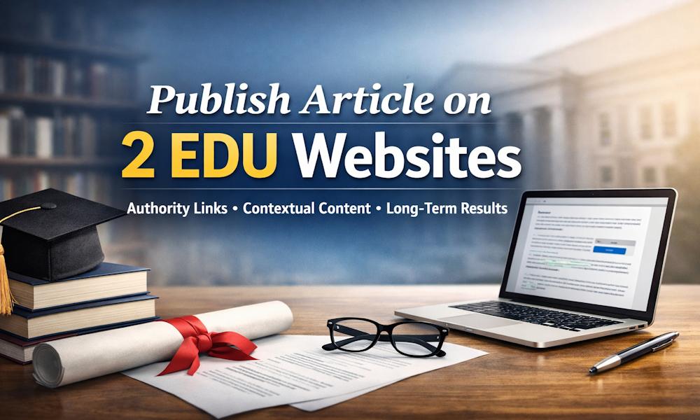 Publish article in two edu websites
